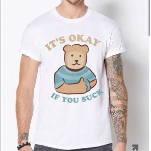 Spencer’s Threadless It’s Okay Bear shirt